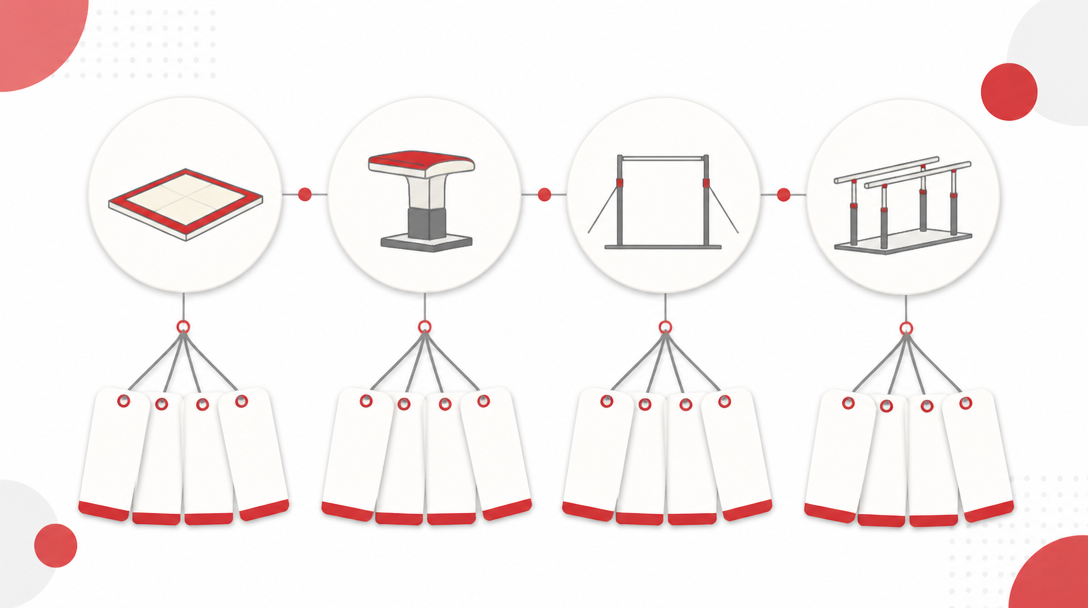 Gymnastics Skills Named After Japanese Gymnasts, by Apparatus