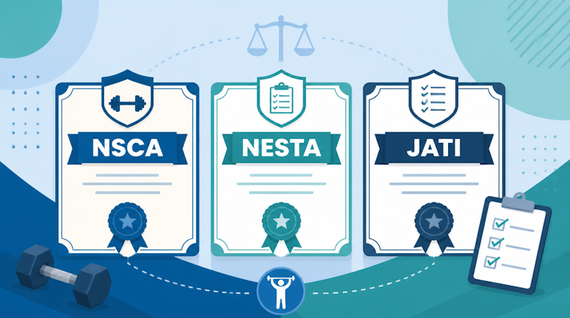 パーソナルトレーナー資格の取り方｜NSCA・NESTA徹底比較