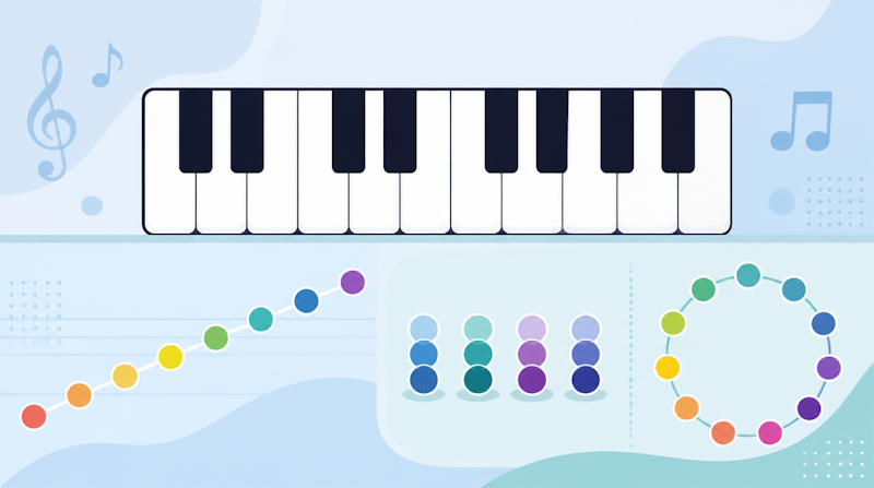Music Theory Basics: Scales, Keys & Diatonic Chords Explained