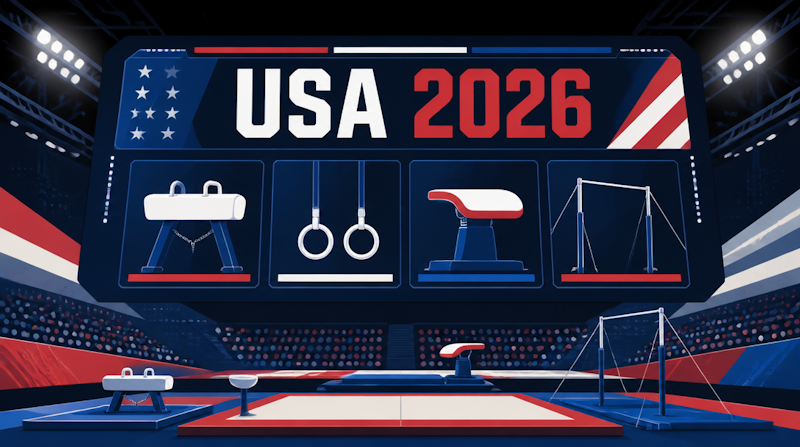 全米体操選手権2026男子｜世界選手権へ向けた出場者とDスコア