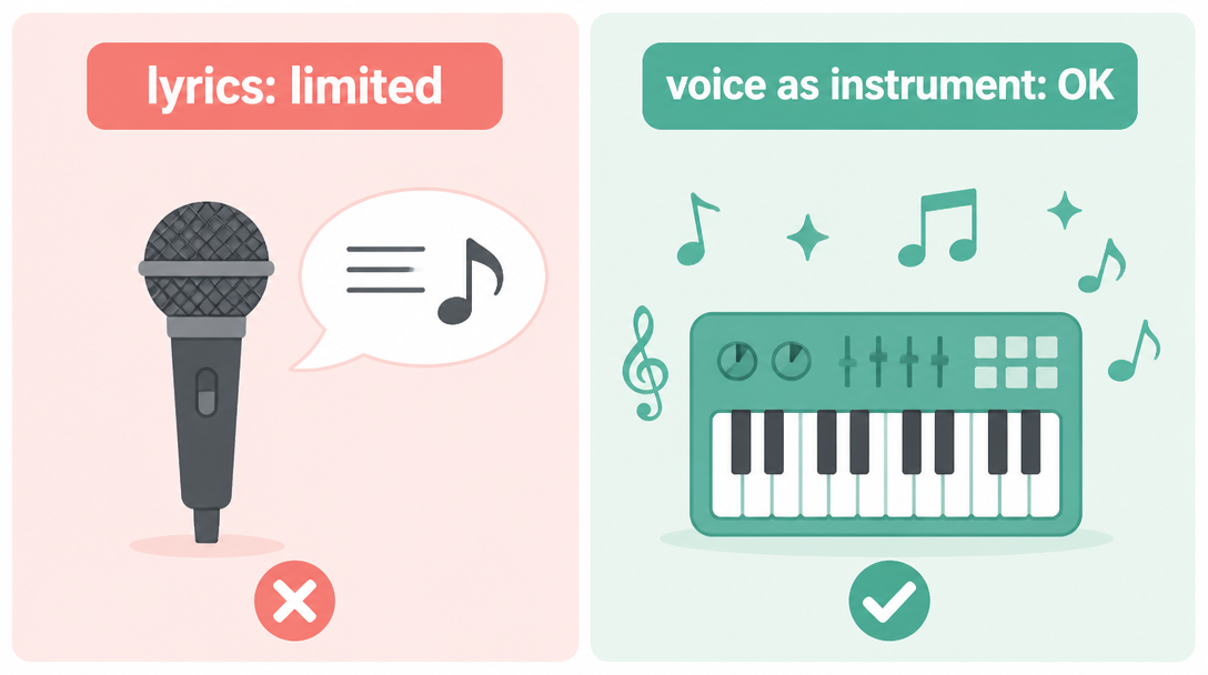 新体操で歌詞入りの音楽は使える?