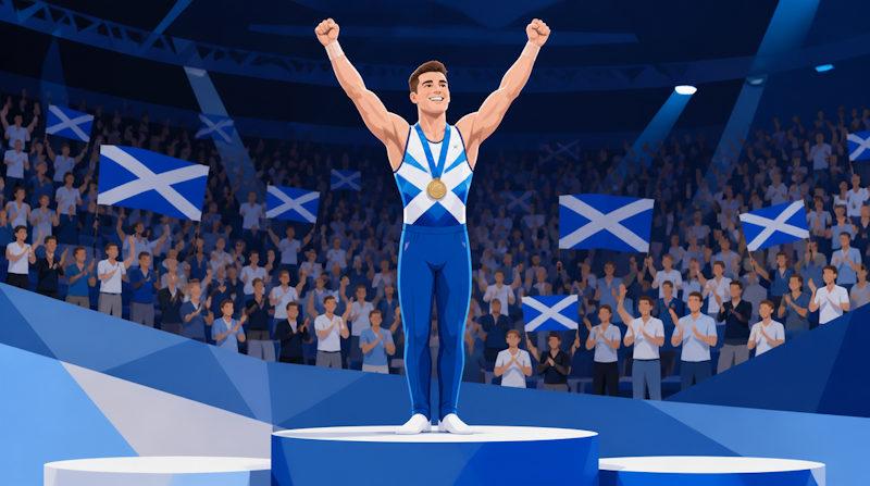 Commonwealth 2026 Men's All-Around: Reuben Ward's D-Score Gold