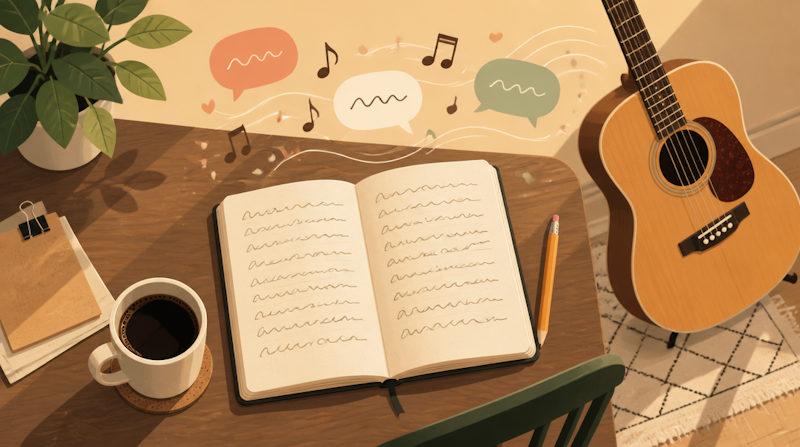 作詞の書き方入門｜歌詞のテーマ決めから構成・韻の踏み方まで