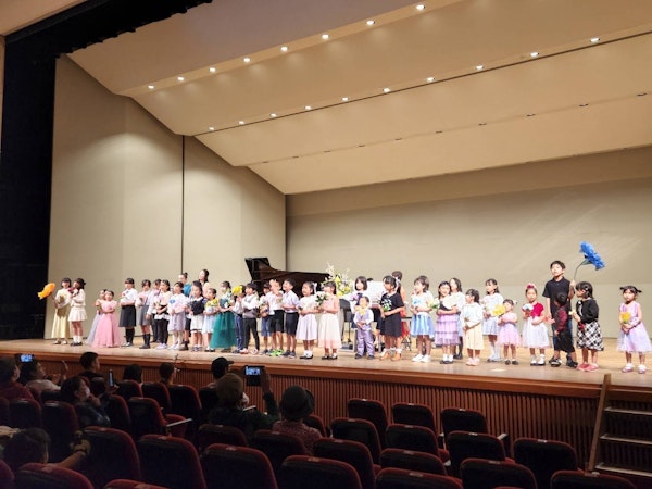第2回音楽教室ニコリ発表会　無事終わりました