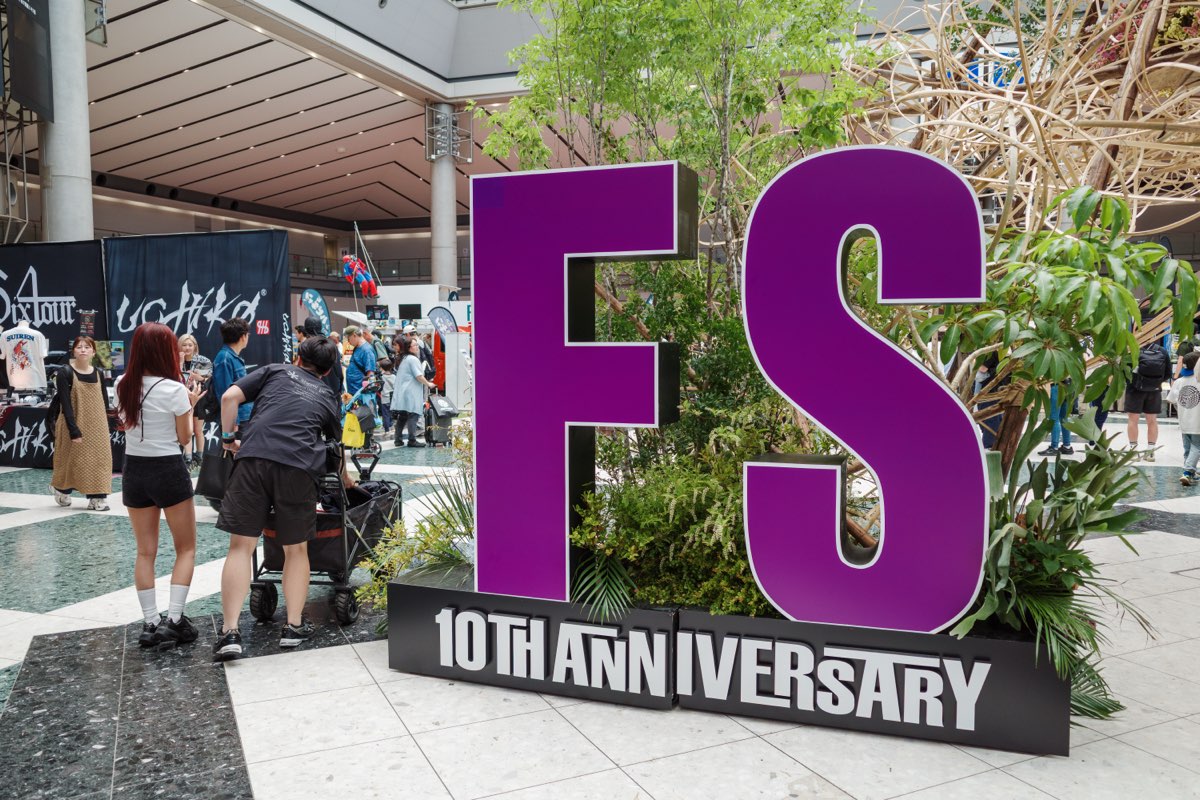 FIELDSTYLE 10TH ANNIVERSARYのモニュメント