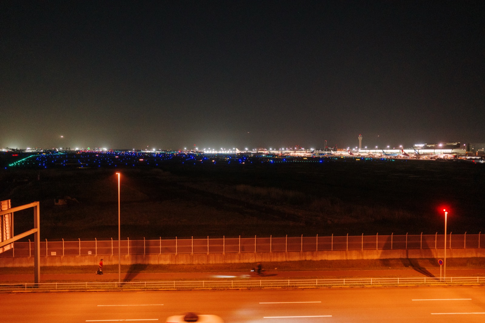羽田空港の夜景
