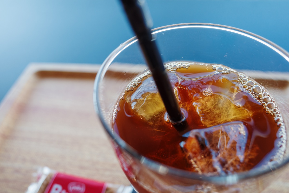 コーヒーのアップ