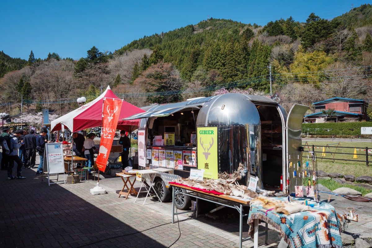 道の駅道志のキッチンカー