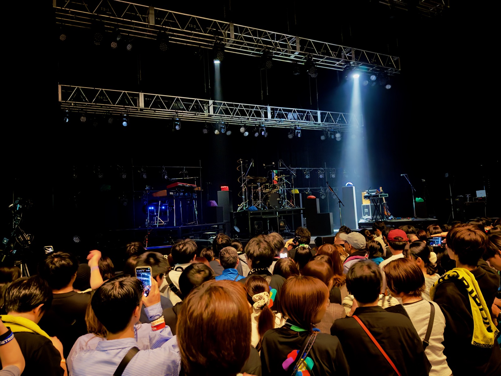 開演前のZepp Haneda会場内