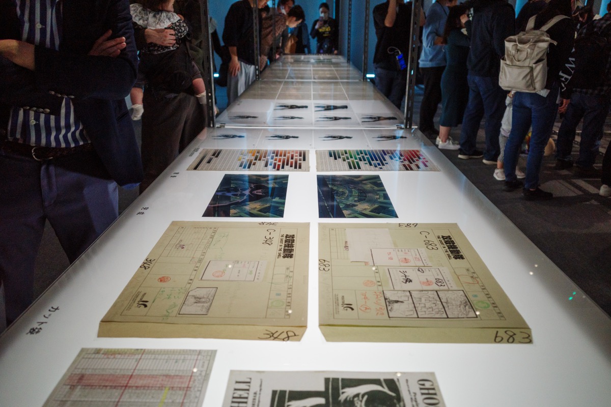 設定資料の展示テーブル