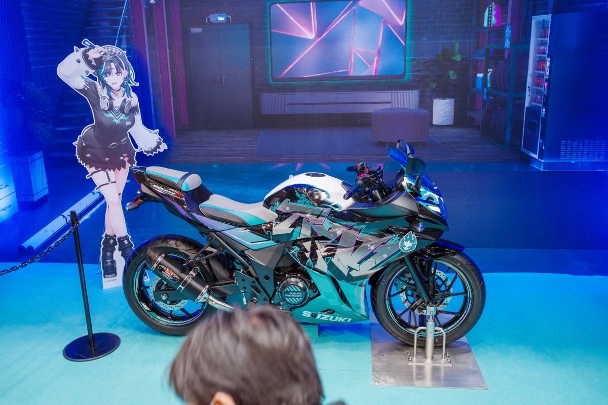 GSX250R Chihaya Remix 展示車両