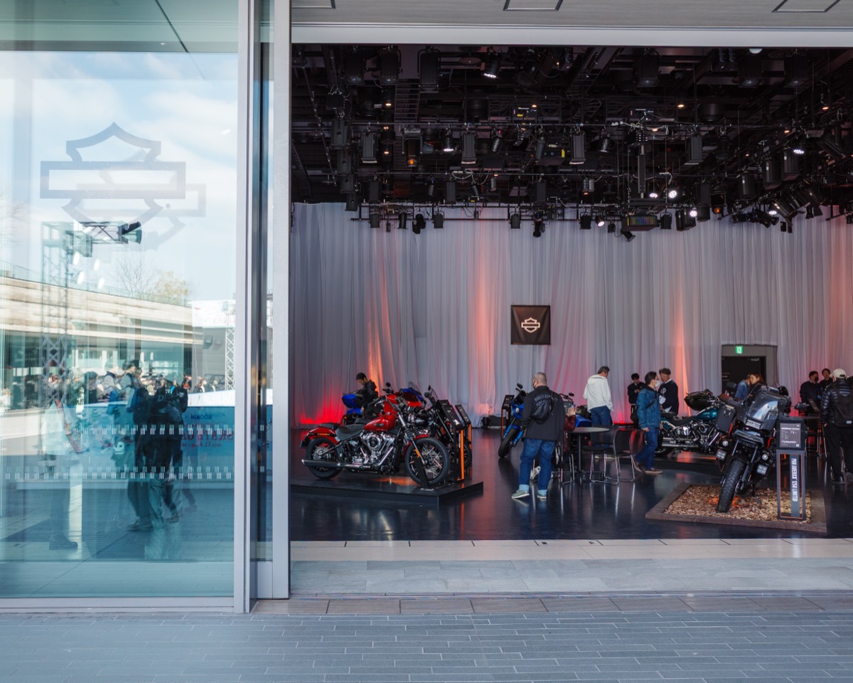 HARLEY-DAVIDSON 2026会場の様子