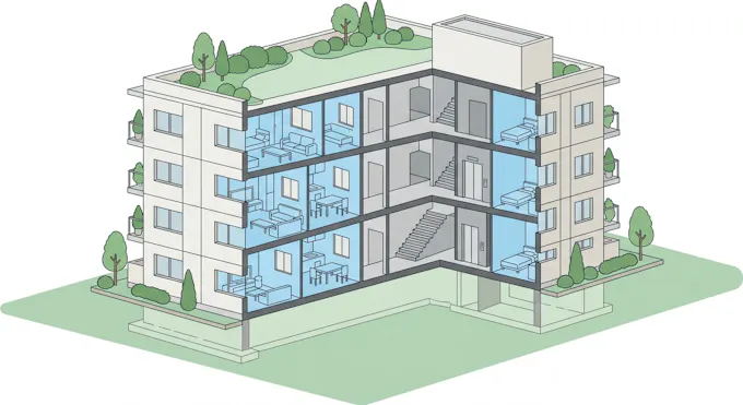 マンション特有の権利の用語｜区分所有・専有部分・共用部分・敷地権