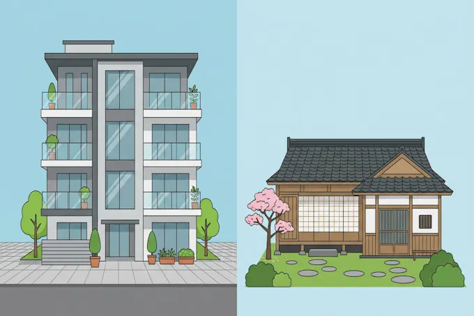 マンションと戸建ての資産価値比較