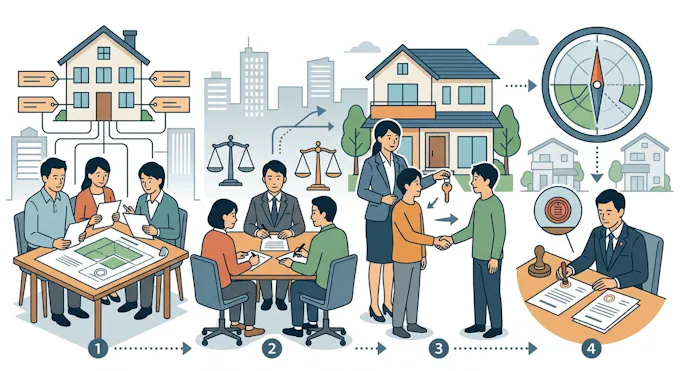 共有名義解消の方法と手続き