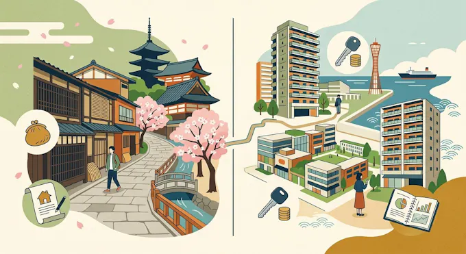 京都vs神戸 住宅購入・投資の比較