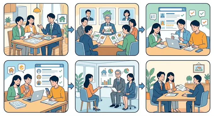 査定依頼から会社選びまで失敗しない5つのステップ