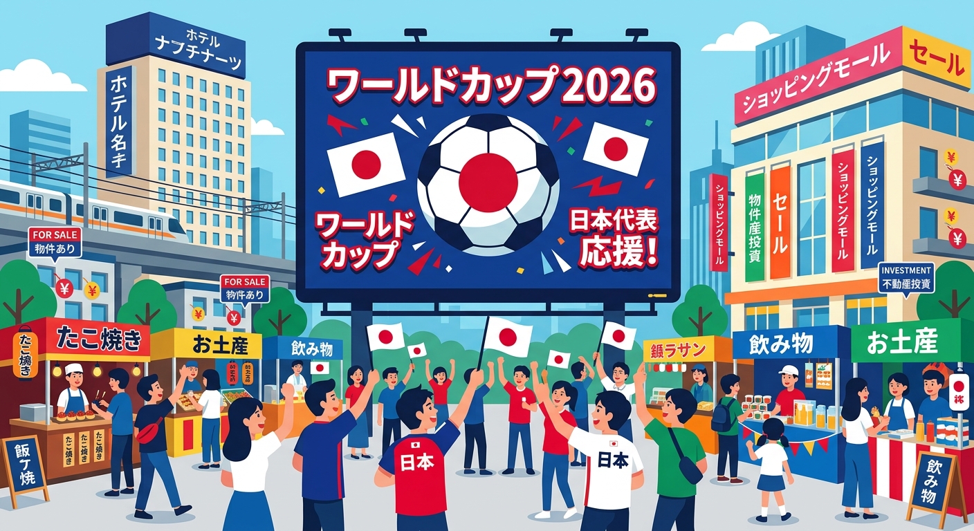 W杯2026で日本の不動産はどう動くか