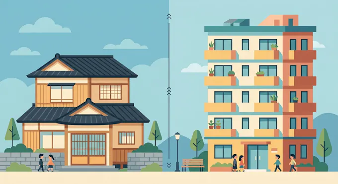 価格だけじゃない｜戸建てとマンションの本当の違い