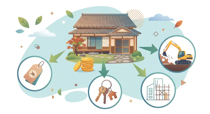 実家じまいの選択肢と費用の目安
