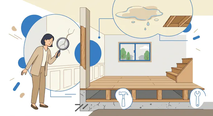 【建物の劣化】内覧で見抜く危険サイン