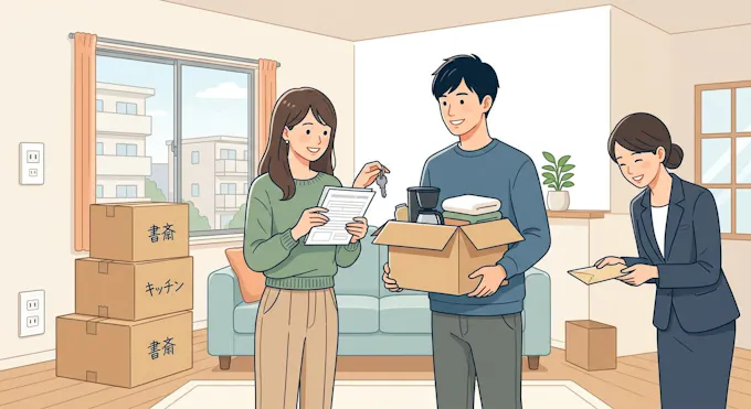 【STEP8】入居・各種手続き