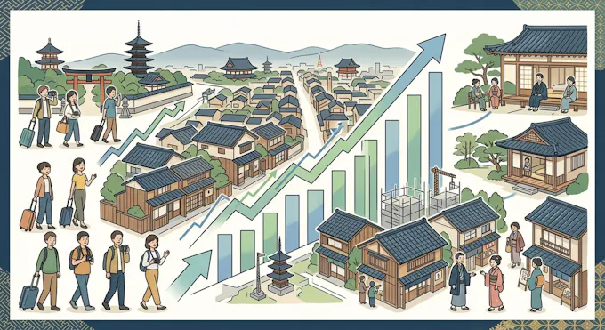 京都市の地価動向:インバウンドと観光需要が牽引