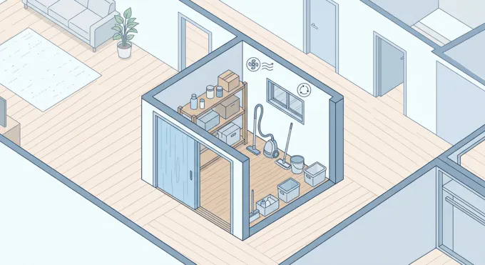 S(サービスルーム・納戸)とは?なぜ「居室」と呼べないのか
