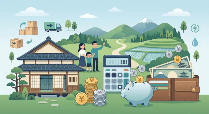 田舎暮らしの費用は総額いくら?【目安シミュレーション】