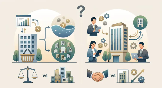REITとの違い：どちらが自分に向いている？