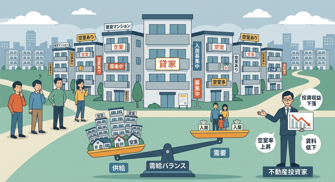 貸家着工増が不動産投資家に与えるリスク