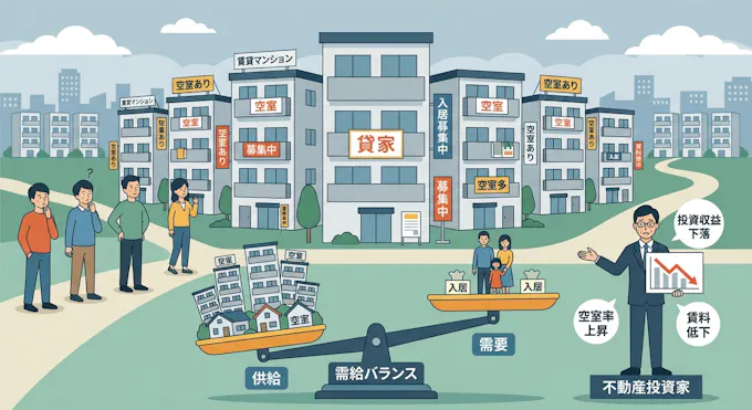 貸家着工増が不動産投資家に与えるリスク