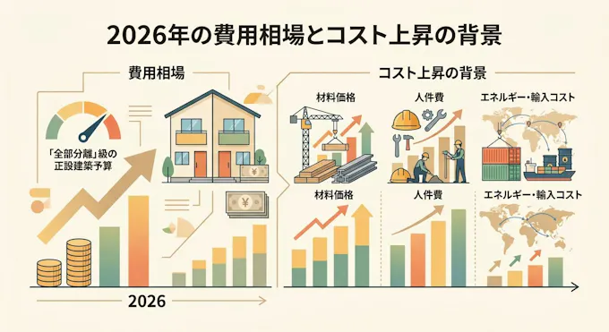 2026年の費用相場とコスト上昇の背景