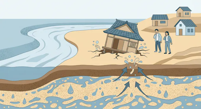 要注意！液状化・地震に弱い土地の見分け方