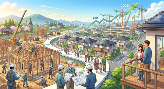 2026年の住宅着工の見通し