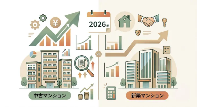 2026年の住宅ローン控除改正で中古マンションが大幅に有利に