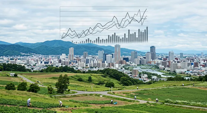 北海道の地価2026:10年連続上昇も鈍化