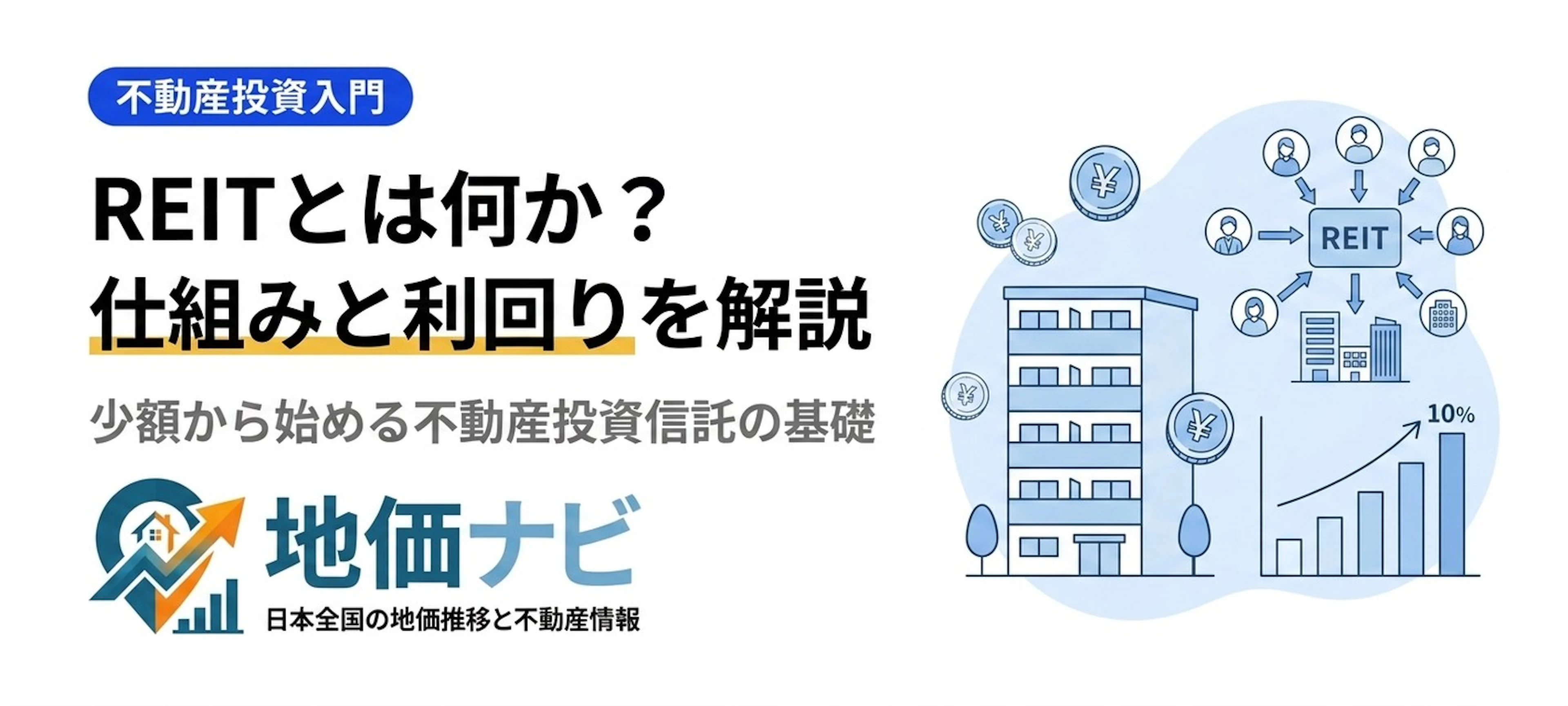 REIT（不動産投資信託）とは｜少額から始める仕組みと利回りの見方