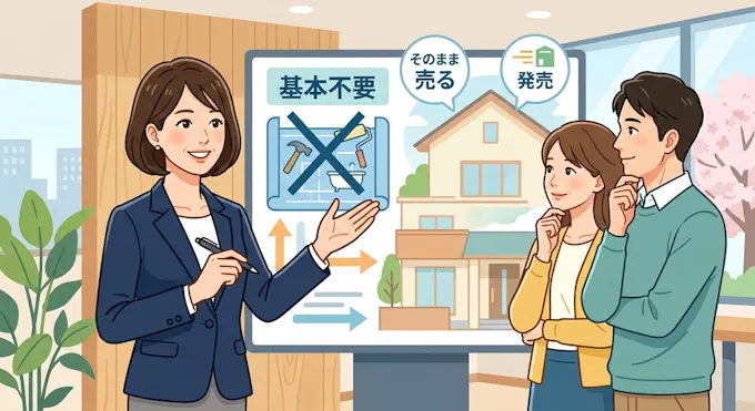 売却前リフォームは「基本不要」が正解