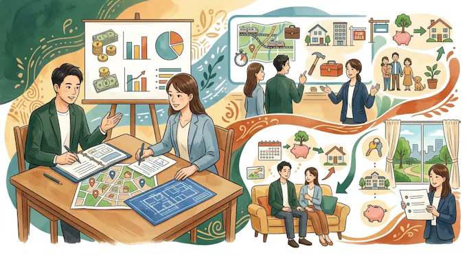 不動産購入前にパートナーと話し合うべき7つのポイント