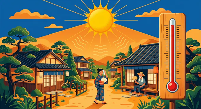 太宰府39.3℃、今季全国初の39℃台