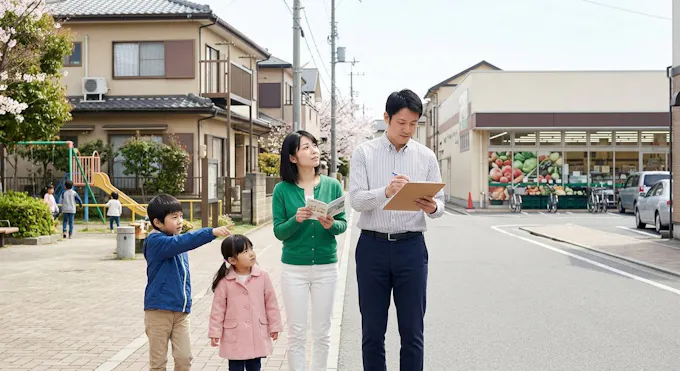 後悔しない！一戸建てエリア選びの7つのチェックポイント
