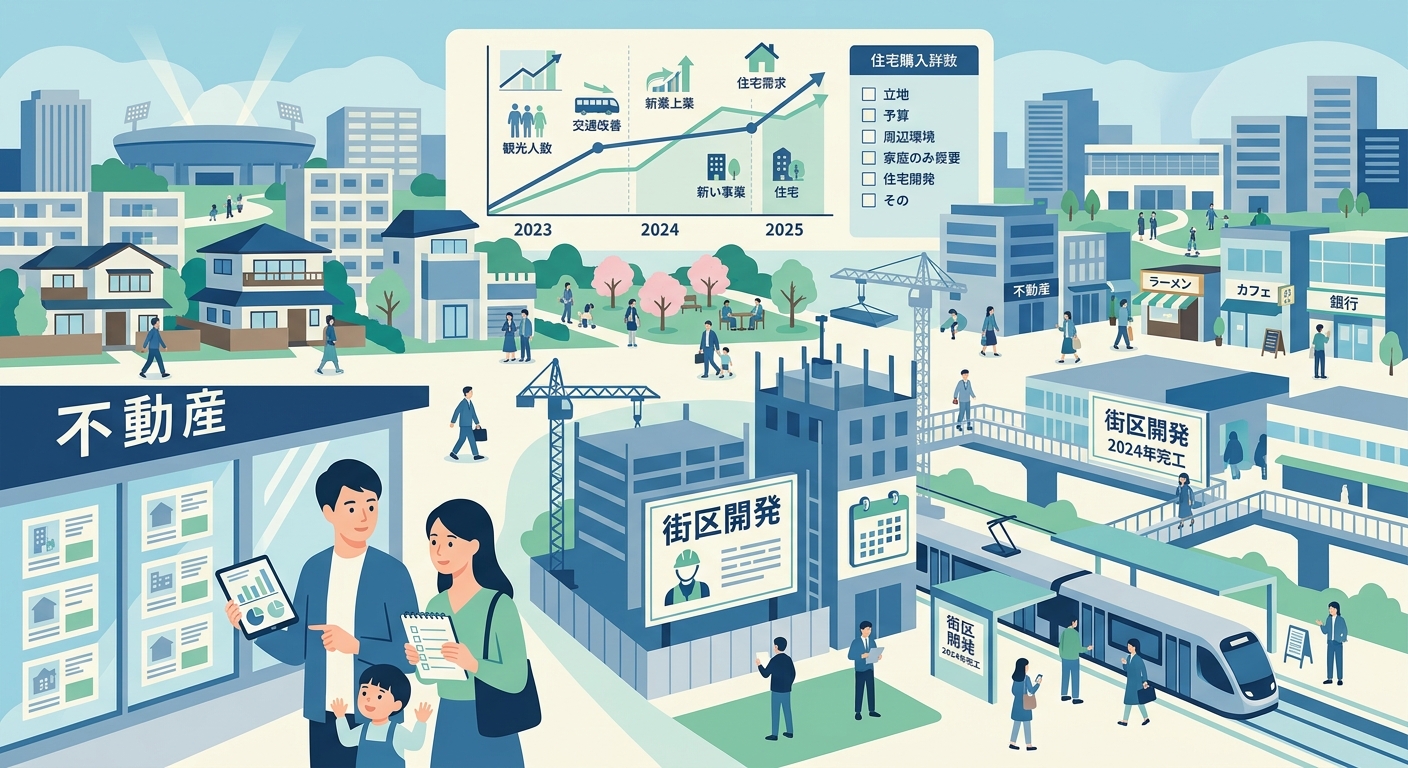 メガイベント後に不動産を買うのはアリか