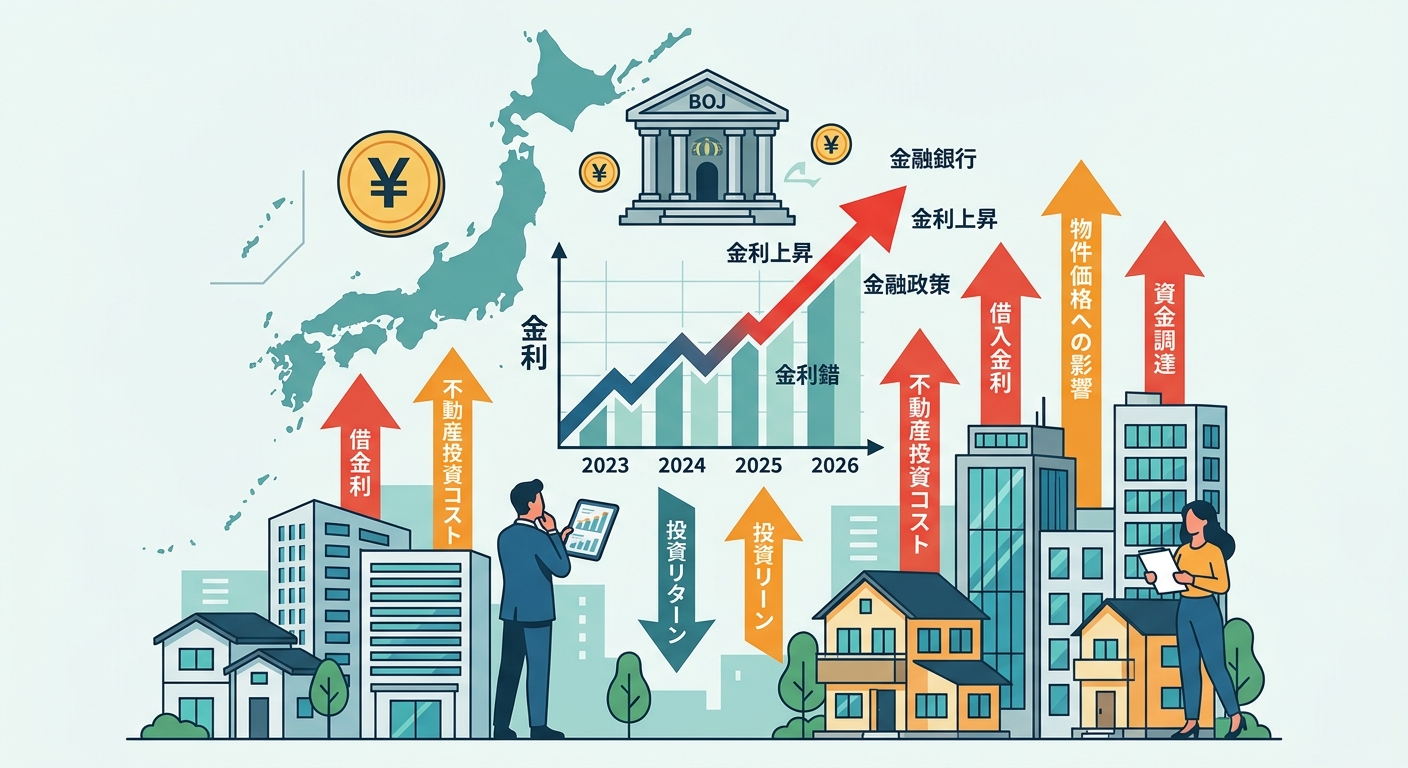 2026年の金利上昇環境で変わる出口戦略
