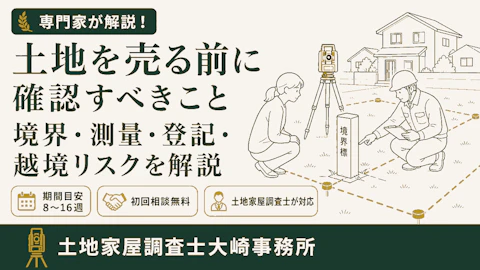 売却前に必要な測量とは