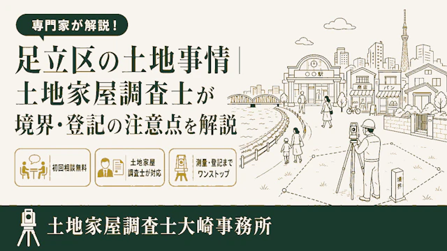 足立区で土地家屋調査士に依頼する完全ガイド - 足立区 土地家屋調査士大崎事務所