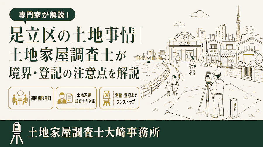 足立区で土地家屋調査士に依頼する完全ガイド - 足立区 土地家屋調査士大崎事務所