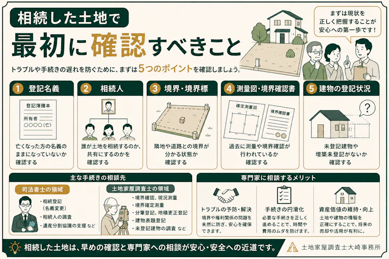 相続した土地・建物の手続き完全ガイド - 足立区 土地家屋調査士大崎事務所