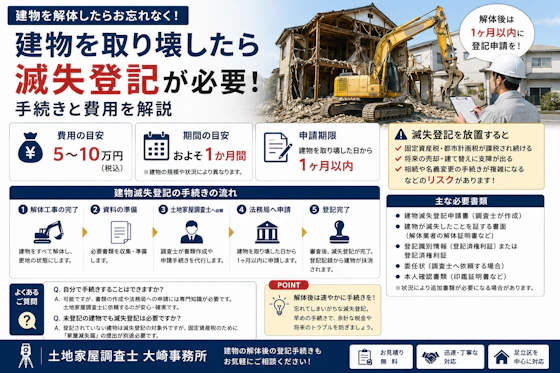 建物登記の完全ガイド - 足立区 土地家屋調査士大崎事務所