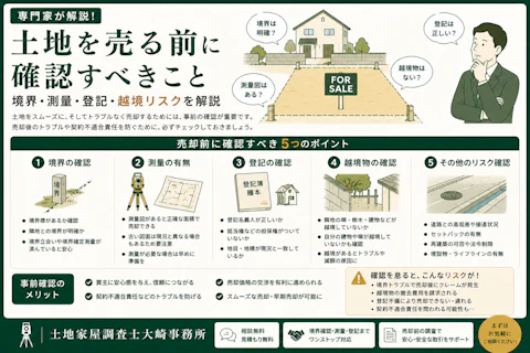 売却前に必要な測量とは